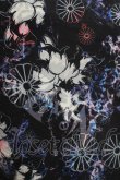 画像4: NieR Clothing / プリント切替ZIPブラウス  黒ロゴ×和柄九尾 H-25-05-08-1020-PU-BL-KB-ZH (4)