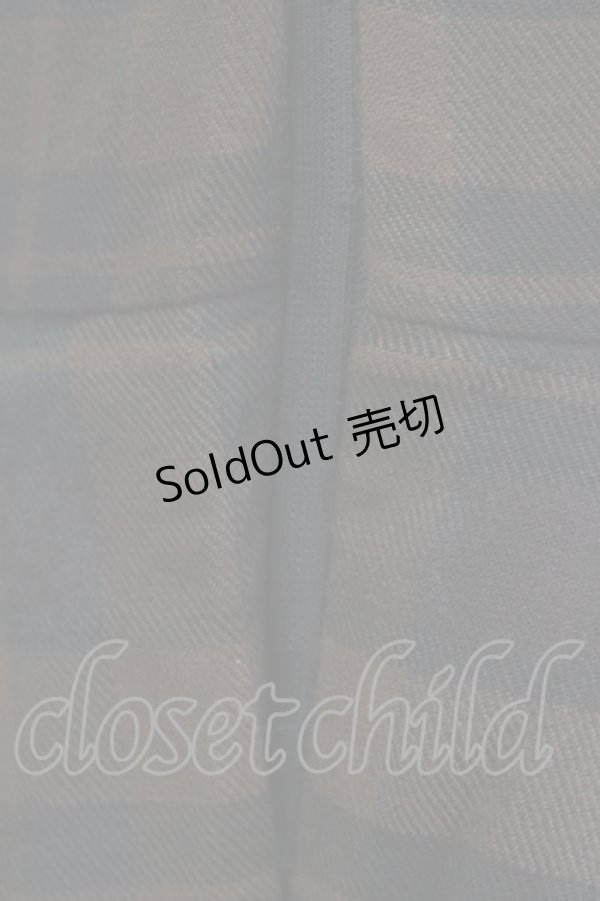 画像4: Sheglit / "Cordelia"チェックワンピース  ブラウン H-25-05-08-1002-EL-OP-KB-ZH (4)