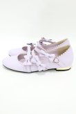 画像2: Angelic Pretty / お散歩リボンシューズ M ラベンダー H-25-05-08-001-AP-SH-NS-ZH (2)