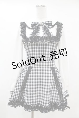 画像: Princess Melody / ギンガムセットアップ Free ブラック H-25-05-08-017-EL-OP-NS-ZH