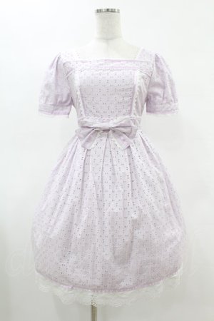 画像: BABY,THE STARS SHINE BRIGHT / Innocent Ribbon Lace オードリーワンピース Free ラベンダー H-25-05-08-022-BA-OP-NS-ZH