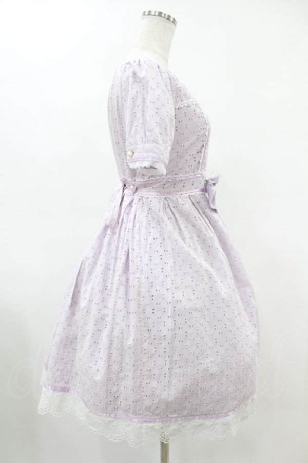 画像3: BABY,THE STARS SHINE BRIGHT / Innocent Ribbon Lace オードリーワンピース Free ラベンダー H-25-05-08-022-BA-OP-NS-ZH (3)