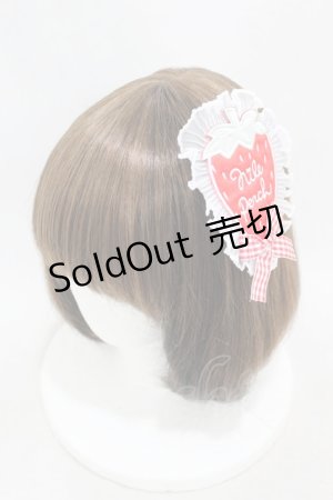 画像: Nile Perch / ワッペン バレッタ&ブローチ   レッド H-25-05-08-003-LO-AC-NS-ZH