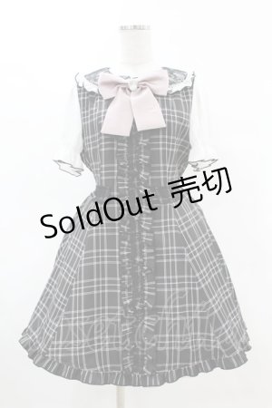 画像: Ank Rouge / フリルリボンワンピース M ブラック H-25-05-08-030-CA-OP-NS-ZH