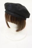 画像1: Amavel / Fantasic School ベレー帽  ブラック H-25-05-09-038-CA-AC-NS-ZH (1)