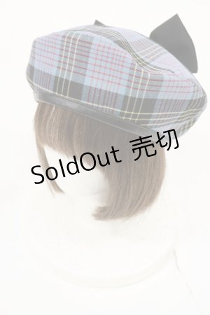 画像: Amavel / British Punk ベレー帽  ブルー H-25-05-09-039-CA-AC-NS-ZH