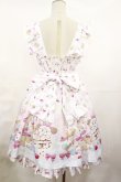 画像2: axes femme kawaii / ダイナーカフェジャンパースカート M オフ H-25-05-09-007-AX-OP-NS-ZH (2)