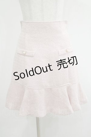 画像: WILLSELECTION / ラメツイードフレアミニスカート Free ピンク H-25-05-09-1036-GO-SK-NS-ZH