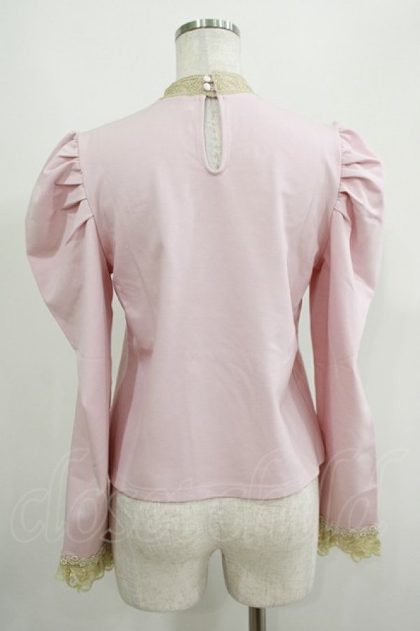 画像3: Lolime by mellfy memory / Mary rose ハイネックカットソー M PINK H-25-05-09-1044-GO-TO-NS-ZH (3)