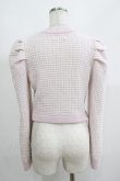 画像3: Lily Brown / LILY BROWN×MARY QUANTツイードニットカーディガン Free PINK H-25-05-09-1060-EL-TO-NS-ZH (3)