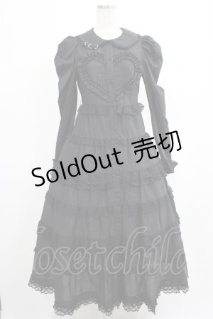 画像: AVENCHUMU / Full of tiered long dress Free BLACK H-25-05-09-1007-LO-OP-NS-ZH