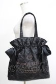 画像1: Maison de FLEUR / キルティングダブルリボントートバッグ Free ブラック H-25-05-09-1074-LO-BG-NS-ZH (1)