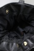 画像3: Maison de FLEUR / キルティングダブルリボントートバッグ Free ブラック H-25-05-09-1074-LO-BG-NS-ZH (3)
