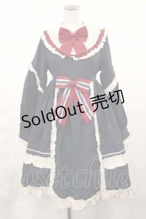 画像: Snowdrop to Saint Maria（海外ロリータブランド） / ヨーク切替ワンピース L ネイビー H-25-05-09-008-LO-OP-NS-ZH