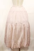 画像3: PINK HOUSE / フリル使いティアードスカート F ピンク H-25-05-09-018-LO-SK-YZ-ZH (3)