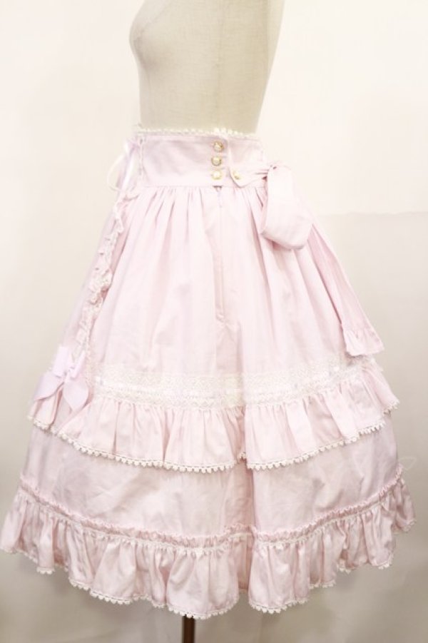 画像2: BABY,THE STARS SHINE BRIGHT / Lydiaレースアップスカート Free ピンク H-25-05-09-022-BA-SK-NS-ZH (2)