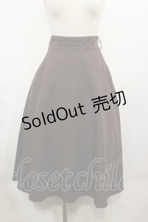 画像: an another angelus / レリーフ金具ベルト付きフレアースカート Free BROWN H-25-05-09-025-CA-SK-NS-ZH