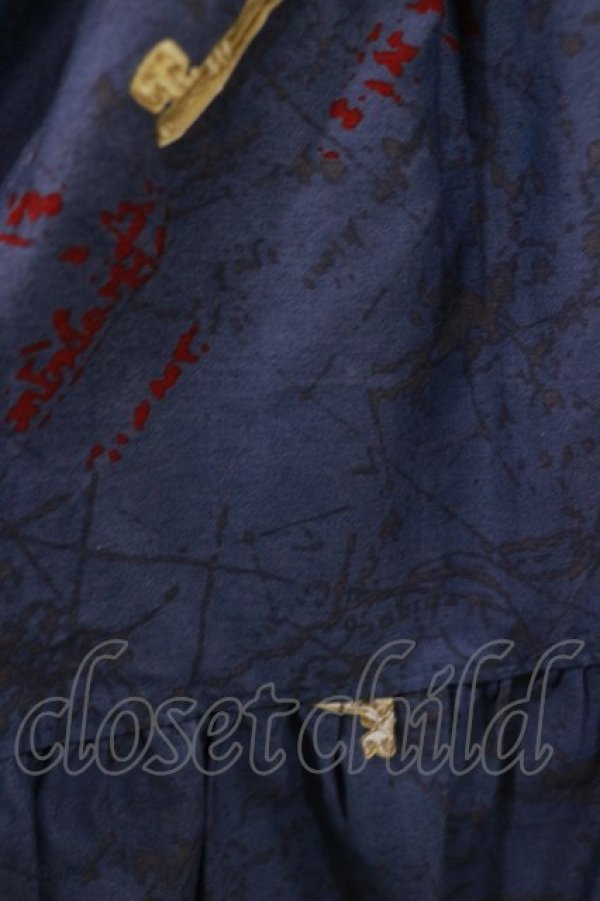 画像3: metamorphose / Time lag worldフリルスカート Free ネイビー H-25-05-09-026-ME-SK-NS-ZH (3)