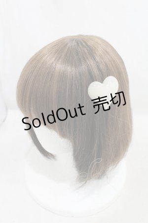 画像: MILK / ハニーハートバレッタ  アイボリー H-25-05-10-033-ML-AC-NS-ZH