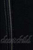 画像3: Ozz Croce / 裾プリント配色スカート  黒×茶 H-25-05-10-1027-OO-SK-KB-ZH (3)