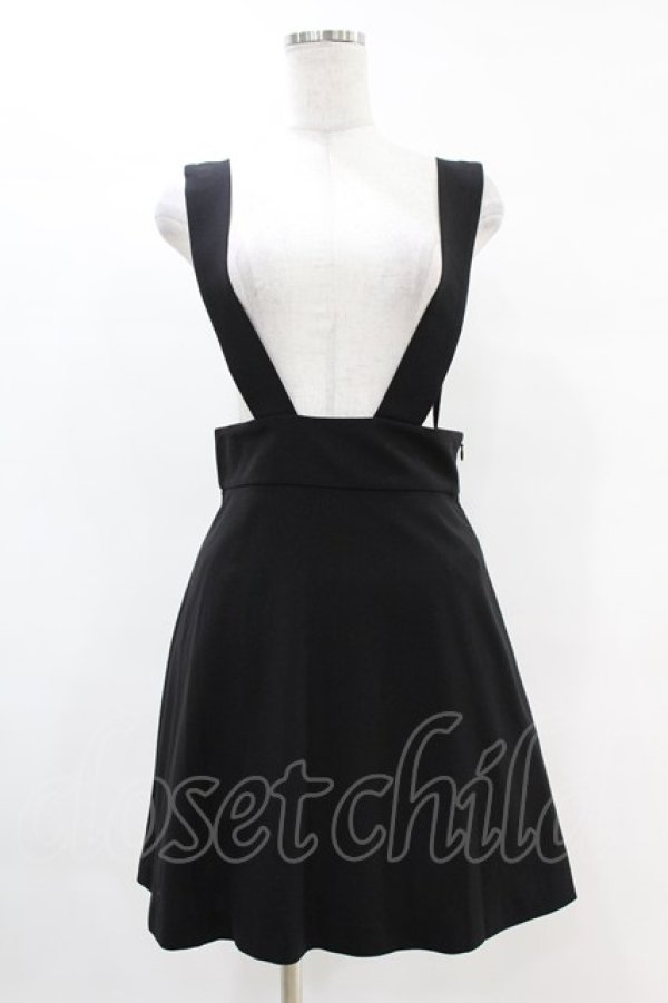 画像1: Katie / CAFE CHIC jumper skirt  ブラック H-25-05-10-1029-LO-SK-KB-ZH (1)