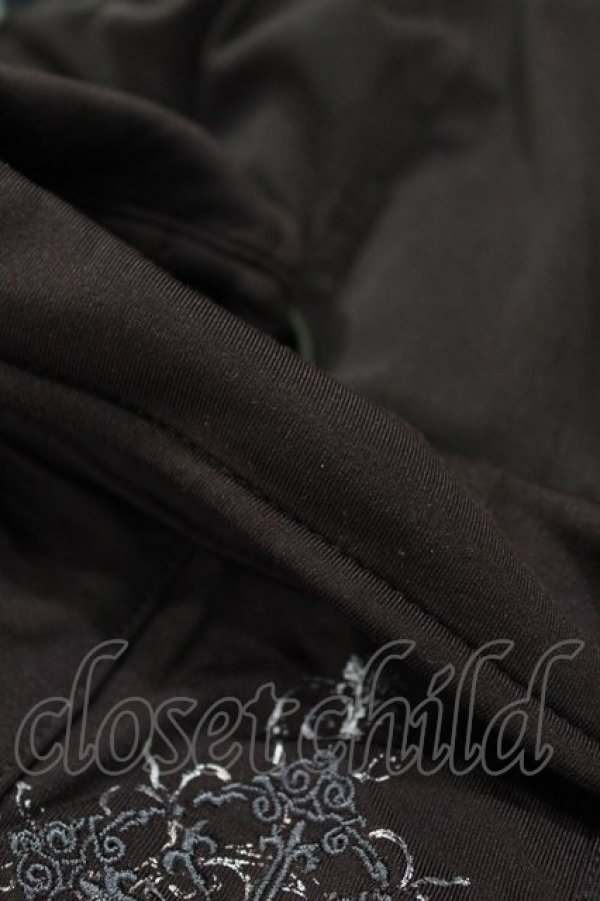 画像3: Ozz Croce / シースルーレイヤードトップス  茶 H-25-05-10-1039-OO-TO-KB-ZH (3)