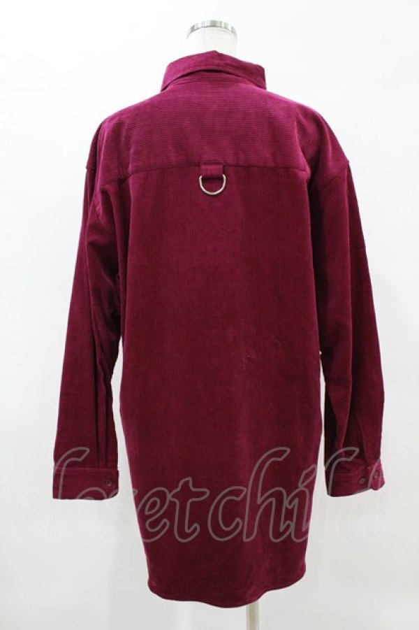 画像2: MILKBOY / CORDUROY SHIRTS  ワイン H-25-05-10-1048-MB-BL-KB-ZH (2)
