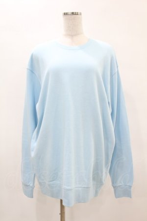 画像: NieR Clothing / ブルーラビットトレーナー【BACK DESIGN】  サックス H-25-05-10-1054-PU-TO-KB-ZH