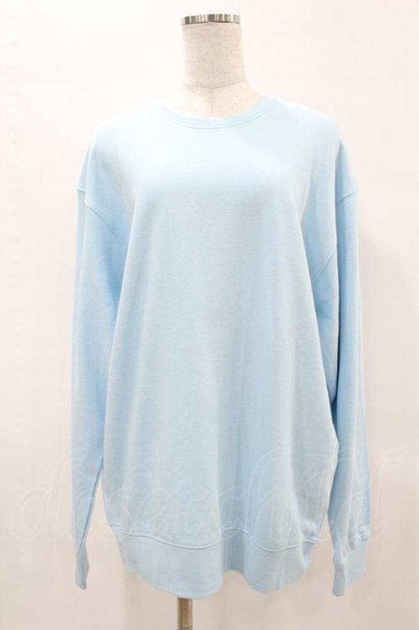 画像1: NieR Clothing / ブルーラビットトレーナー【BACK DESIGN】  サックス H-25-05-10-1055-PU-TO-KB-ZH (1)