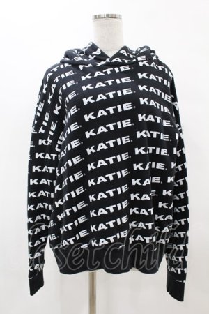 画像: Katie / KATIE LOGO FAB BIG HOODIE  黒 H-25-05-10-1059-LO-TO-KB-ZH