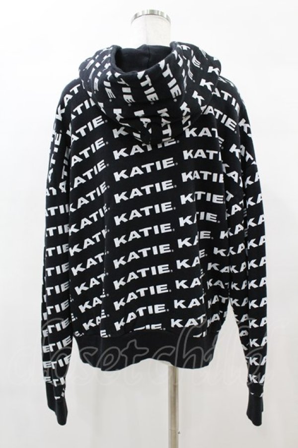 画像2: Katie / KATIE LOGO FAB BIG HOODIE  黒 H-25-05-10-1059-LO-TO-KB-ZH (2)