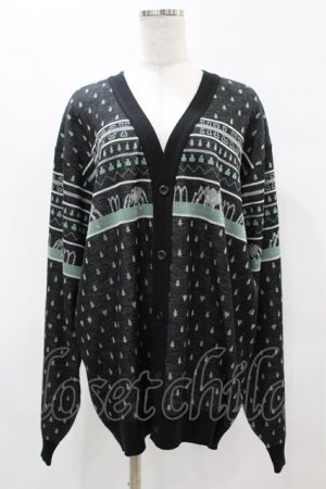 画像: MILKBOY / SPIDER CARDIGAN  ブラック H-25-05-10-1060-MB-TO-KB-ZH