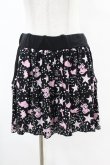 画像1: HELL CAT PUNKS / 総柄プリントショートパンツ  黒 H-25-05-10-1012-PU-PA-KB-ZH (1)