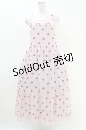 画像: Jane Marple / Pas de bourreeティアードドレス  ピンク H-25-05-10-1017-JM-OP-KB-ZH