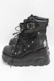 画像2: NieR Clothing / 軽量×厚底ブーツ【内側防寒仕様】 EU37 黒 H-25-05-10-1002-PU-SH-KB-ZH (2)