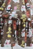 画像5: Emily Temple cute / mini Fluffy Bearsワンピース  ブラウン H-25-05-10-1021-ET-OP-KB-ZH (5)