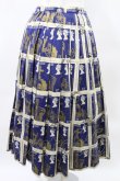 画像2: Jane Marple / Royal Stampのタックスカート  ネイビー H-25-05-10-006-JM-SK-KB-ZH (2)