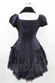 画像3: PUTUMAYO / 襟付きストライプワンピース  黒×紫 H-25-05-10-001-PT-OP-KB-ZH (3)