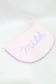 画像1: MILK / ラウンドポーチ  ピンク H-25-05-10-022-ML-ZA-KB-ZH (1)