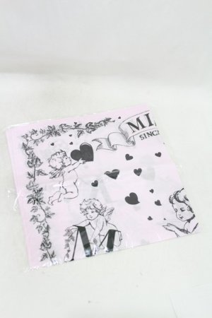 画像: MILK / 50thAngelスカーフ  ピンク H-25-05-10-028-ML-ZA-KB-ZH
