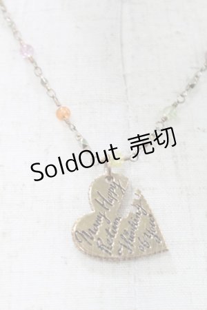 画像: MILK / Heart Keyネックレス  ゴールド H-25-10-03-1029-ML-AC-KB-ZH