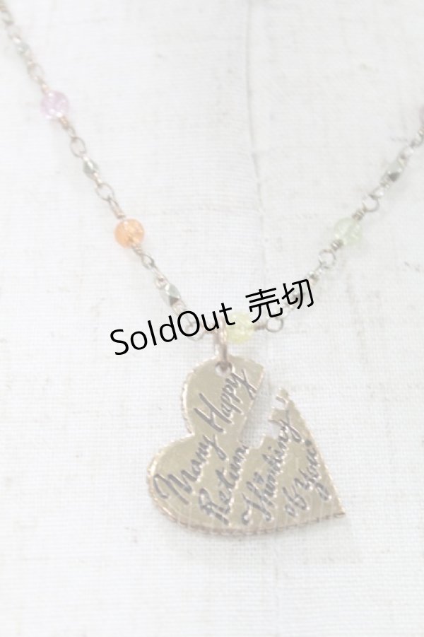 画像1: MILK / Heart Keyネックレス  ゴールド H-25-10-03-1029-ML-AC-KB-ZH (1)