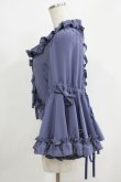 画像2: metamorphose / フリル姫袖ボレロ サイズ1 ブルーグレー H-25-05-12-036-ME-TO-NS-ZH (2)
