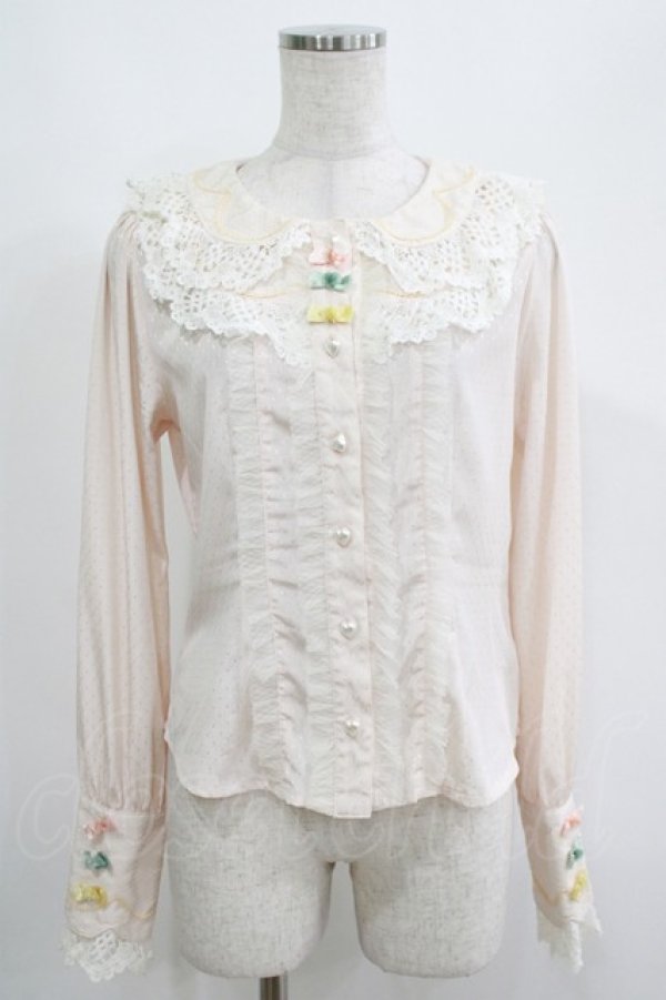 画像1: BABY,THE STARS SHINE BRIGHT / Salon de the Minette Macaronブラウス Free ピンク H-25-05-12-038-BA-BL-NS-ZH (1)
