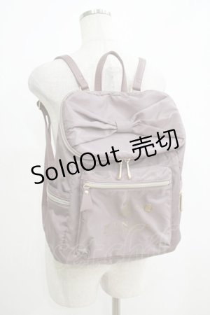 画像: m petit by misako / NINA’S コラボリボンリュック  ピンク H-25-05-12-039-LO-BG-NS-ZH