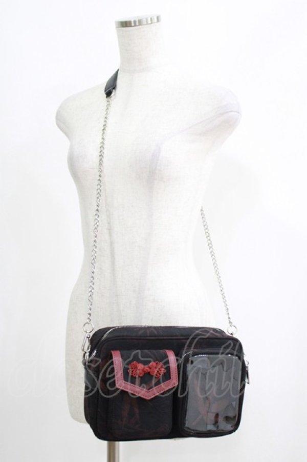 画像1: axes femme POETIQUE / チャイナショルダーバッグ  ブラック H-25-05-12-042-AX-BG-NS-ZH (1)