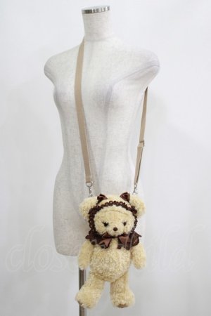 画像: BABY,THE STARS SHINE BRIGHT / くまくみゃポシェット  ミルクティー H-25-05-12-044-BA-BG-NS-ZH