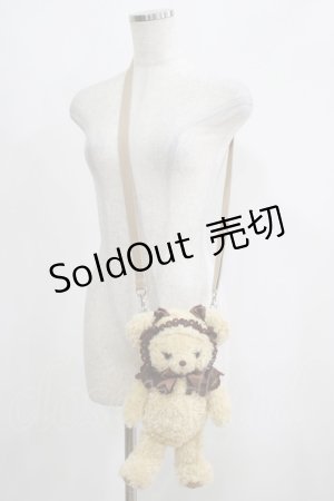 画像: BABY,THE STARS SHINE BRIGHT / くまくみゃポシェット  ミルクティー H-25-05-12-044-BA-BG-NS-ZH