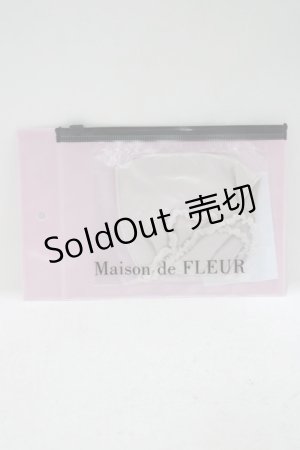 画像: Maison de FLEUR / オリジナルマスク  ピンク H-25-05-12-056-LO-ZA-NS-ZH