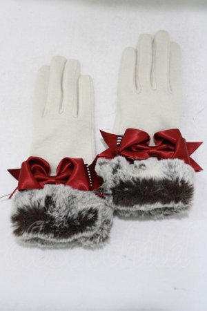 画像: mayla classic / プリンセスコレクション ニットグローブ  アーデミーシア(アイボリー) H-25-05-12-062-LO-ZA-NS-ZH